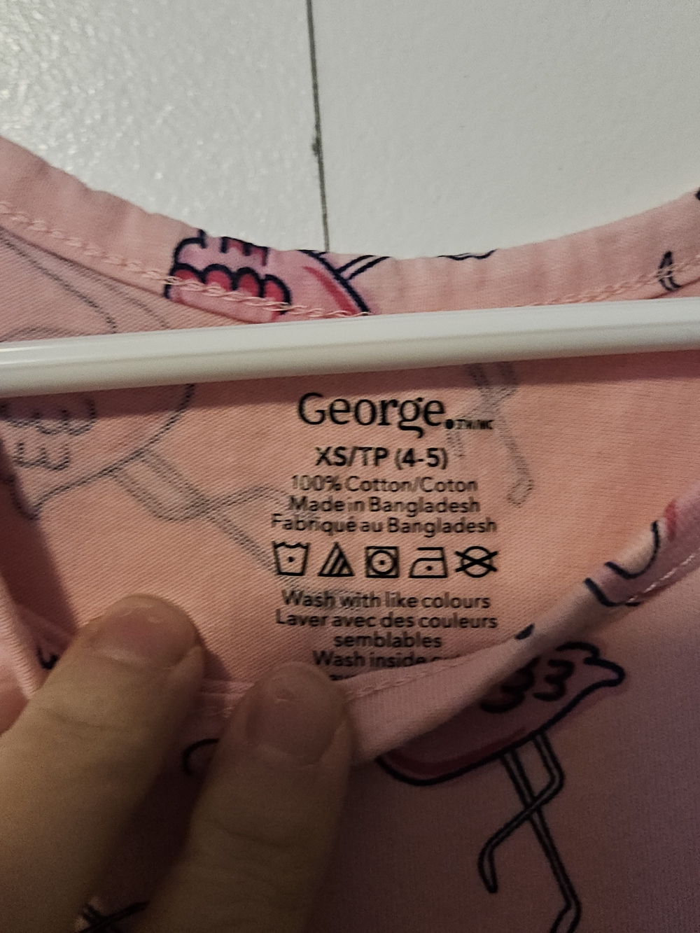 George Pink Flamingo Print Tank Dress - Picture 2 of 4